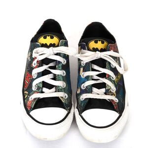 Chuck Taylor Converse All Star Low '80th Anniversary Batman Joker size 6